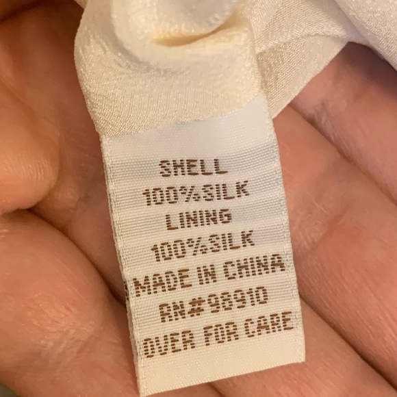 Walter Halter Style Floral Top in Silk, Size Large - Picture 3 of 6